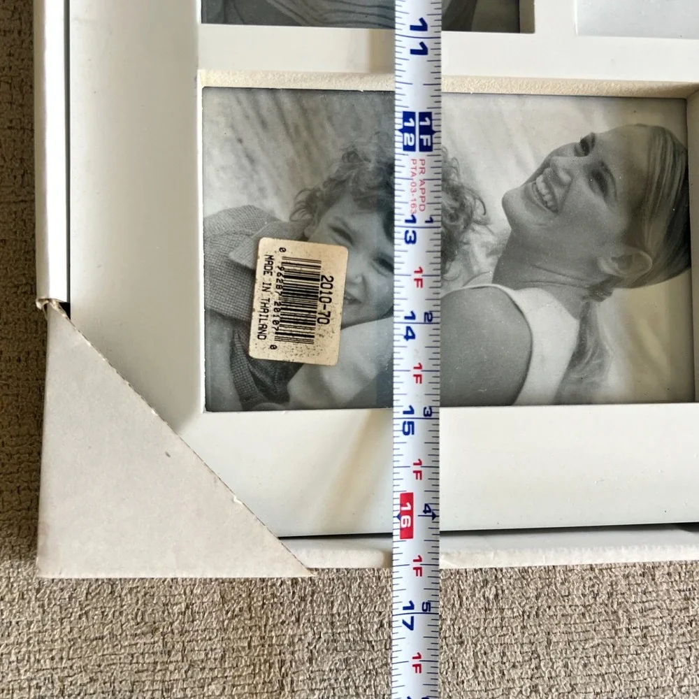 Malden White 7 Opening Collage Picture Frame 4x6 Photos Wall Decor 2010-70